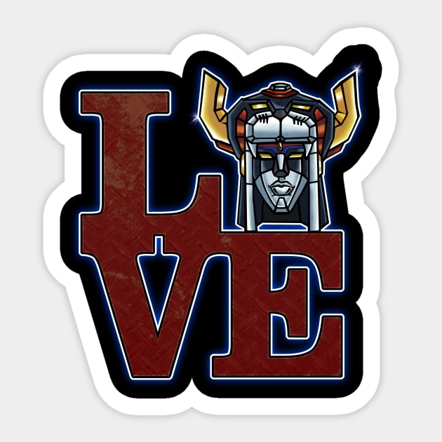 Love Voltron Sticker by Lmann17